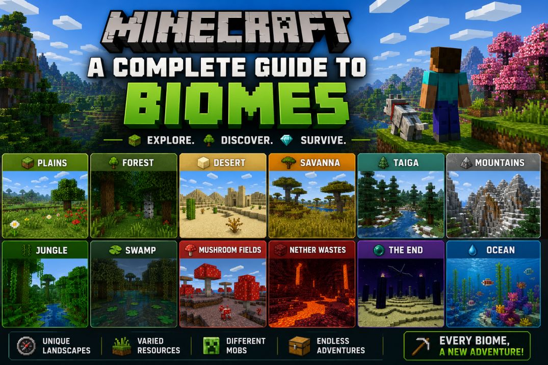 A Complete Guide to Minecraft Biomes