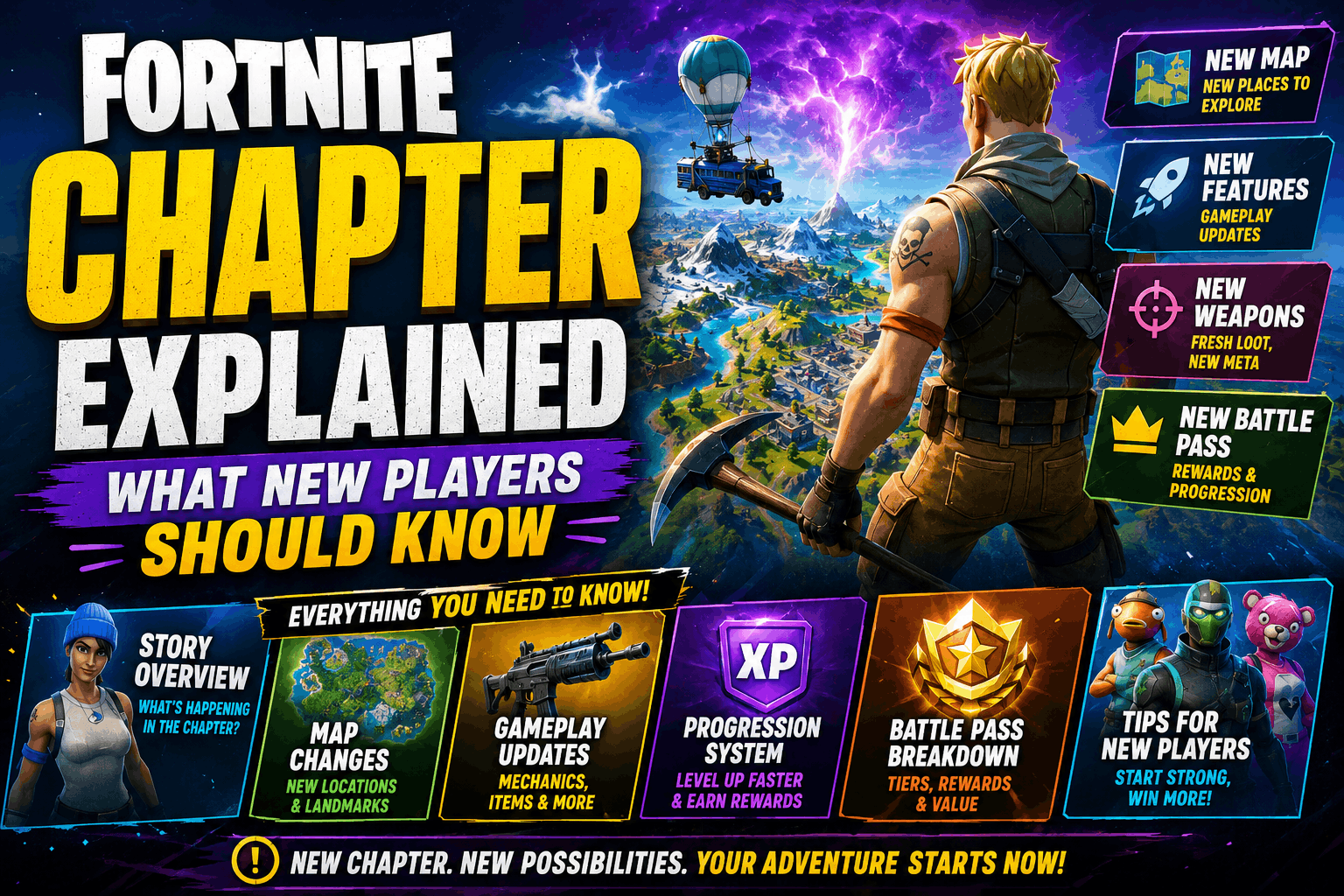 Fortnite Chapters Explained: What New Players Should Know