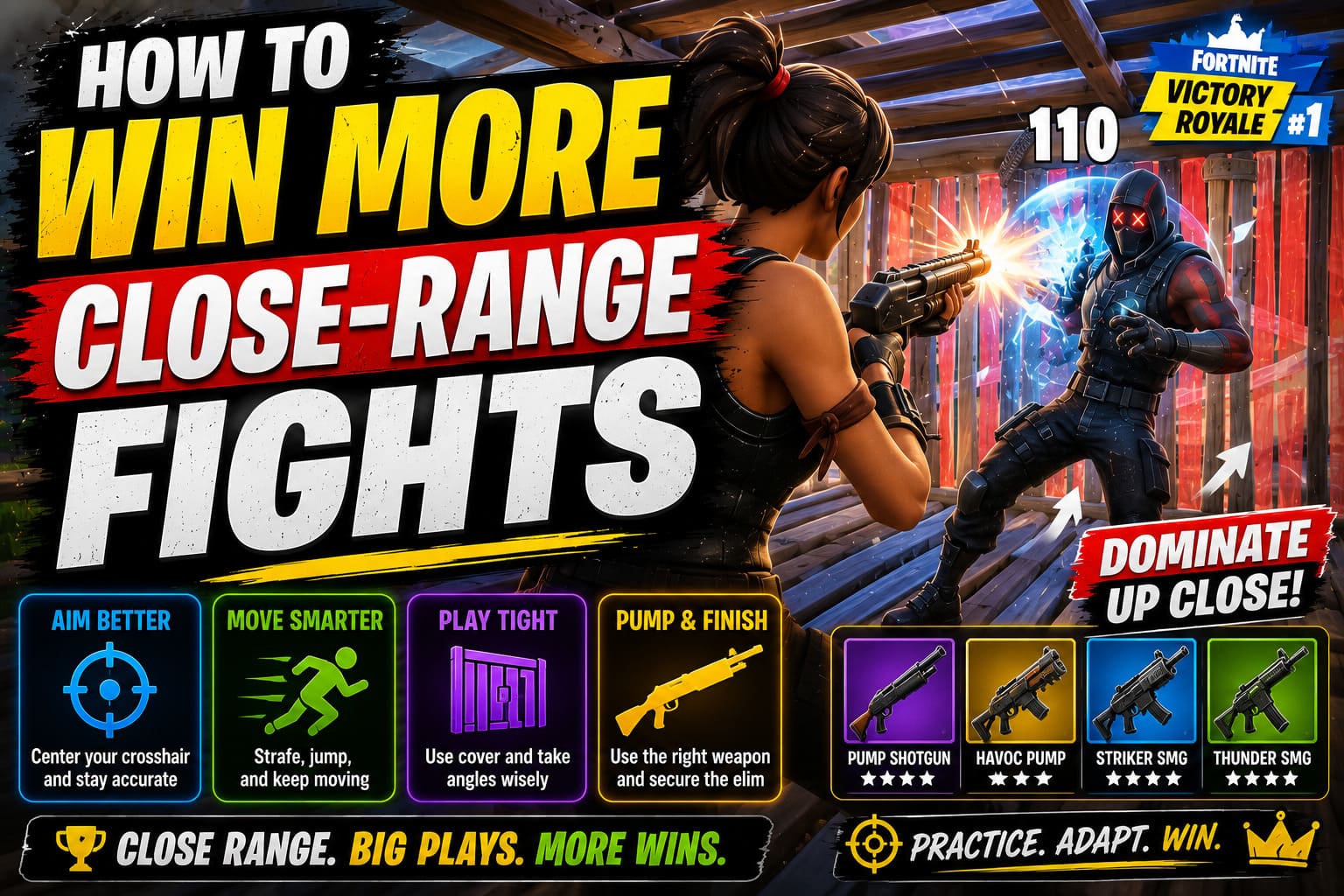 How to Win More Close-Range Fights