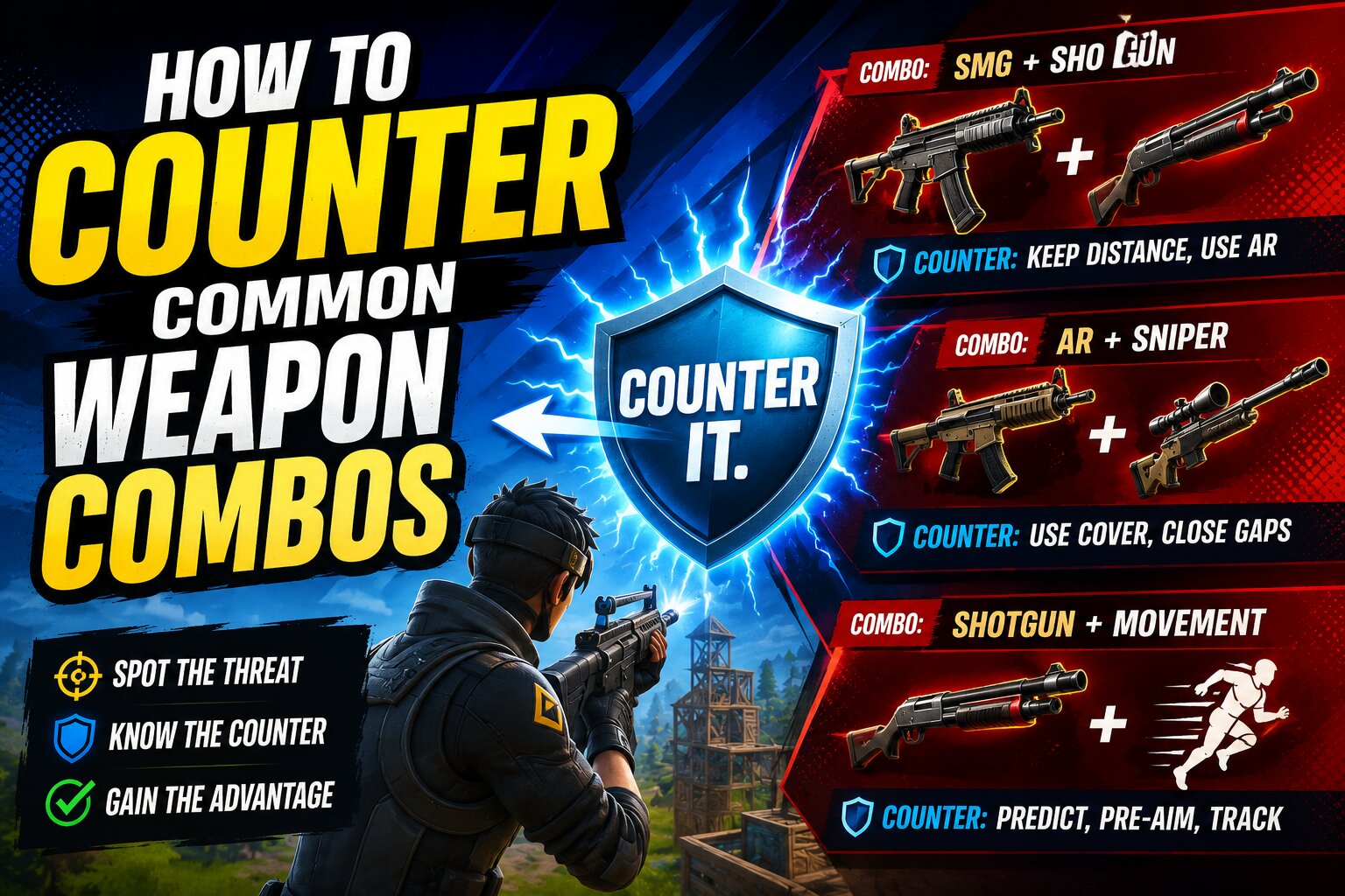How to Counter Common Weapon Combos