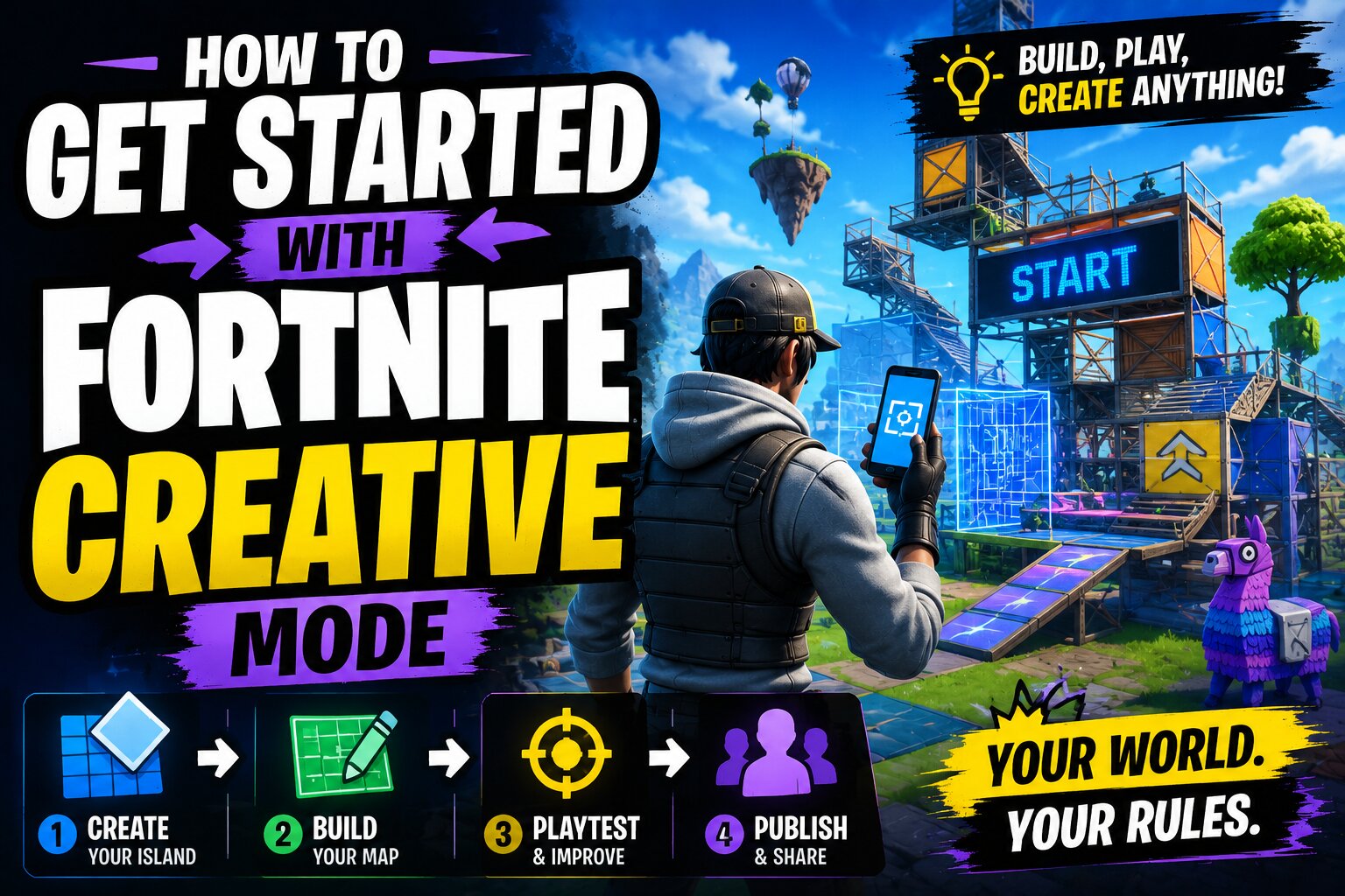 How to Get Started with Fortnite Creative Mode
